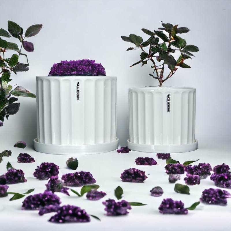 Roman Style White Large Planter CP05