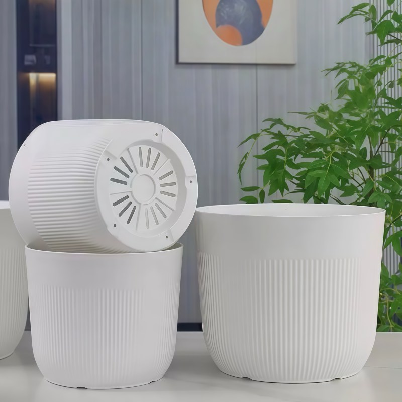 Vertical Stripe FlowerPot PL03